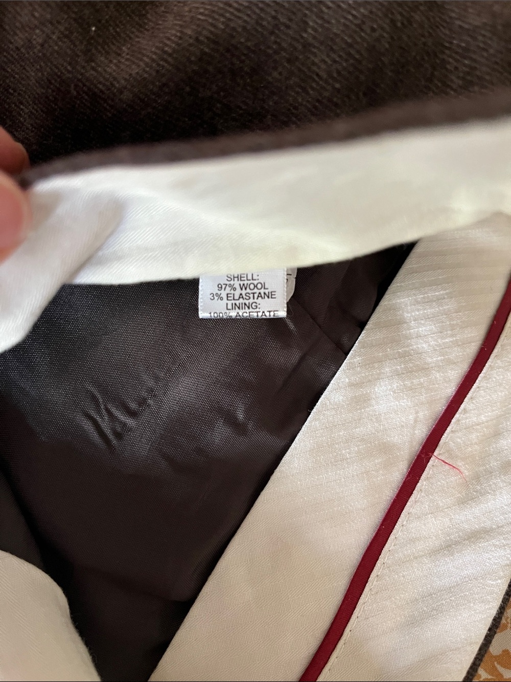 Banana Republic Wool Martin Fit Trousers - Picture 4 of 4